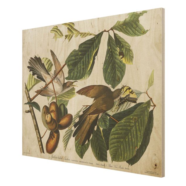 Prints på træ vintage Vintage Board Cuckoo II