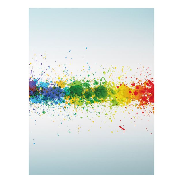Billeder mønstre Rainbow Splatter