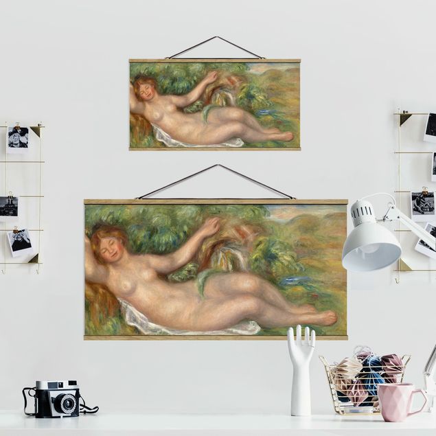 Billeder portræt Auguste Renoir - Nude Lying, The Source
