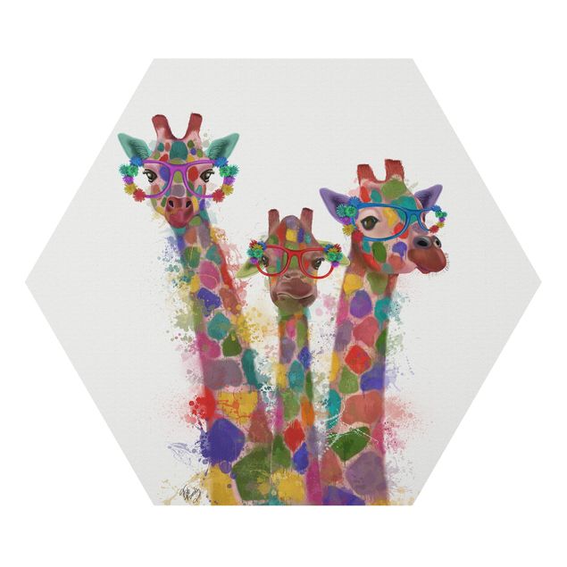 Forex Rainbow Splash Giraffe Trio