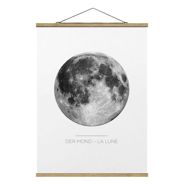 Billeder grå The Moon - La Lune