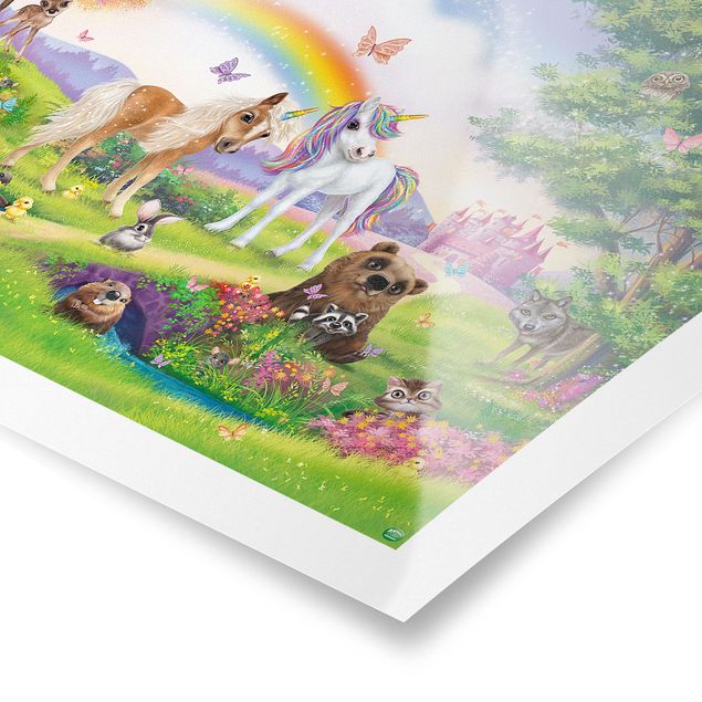 Billeder farvet Animal Club International - Magical Forest With Unicorn