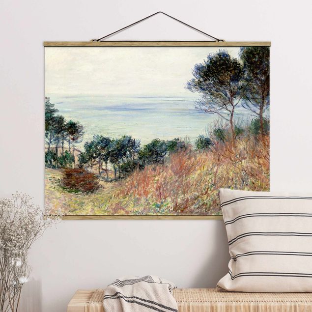 køkken dekorationer Claude Monet - The Coast Of Varengeville
