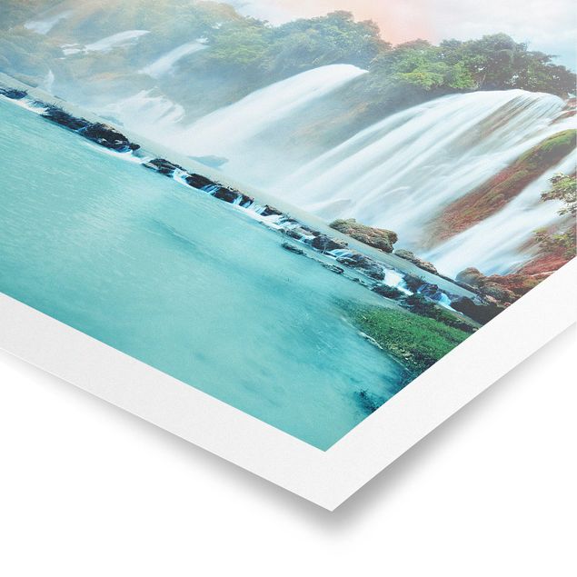 Plakater landskaber Waterfall Panorama