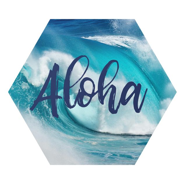 Billeder blå Aloha