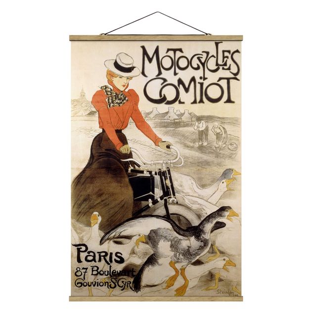 Billeder kunsttryk Théophile Steinlen - Poster For Motor Comiot