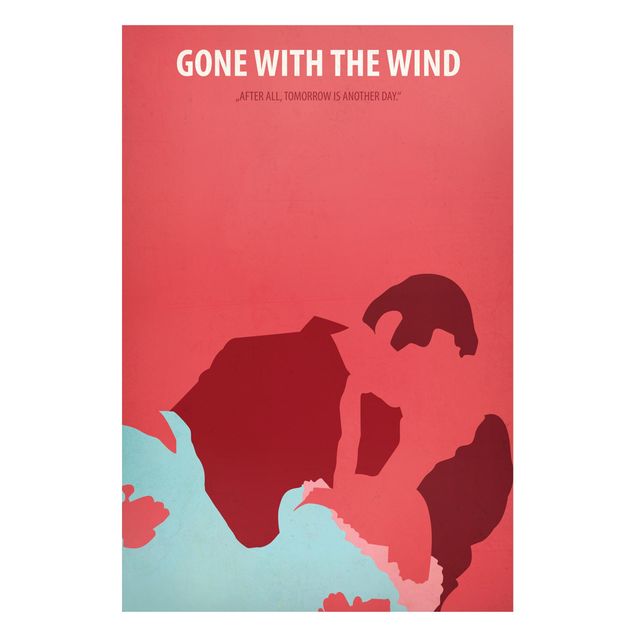 Billeder kunsttryk Film Poster Gone With The Wind