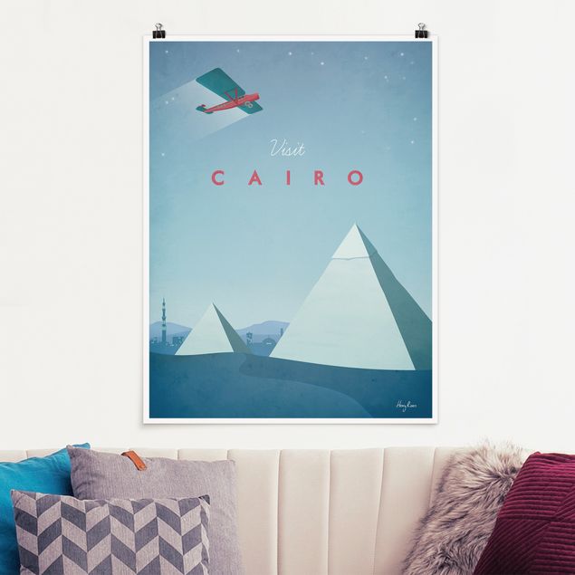 køkken dekorationer Travel Poster - Cairo