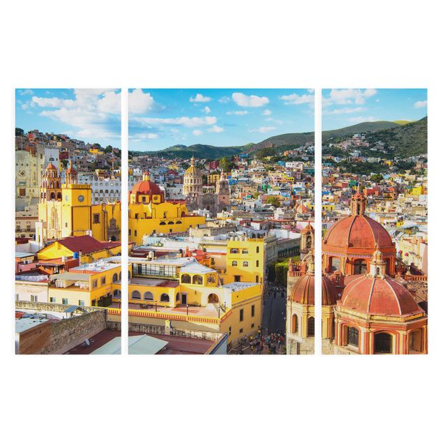 Billeder orange Colourful Houses Guanajuato