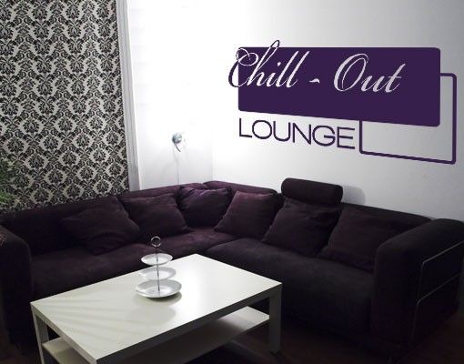 Wallstickers ordsprog No.AS4 Chill-Out Lounge
