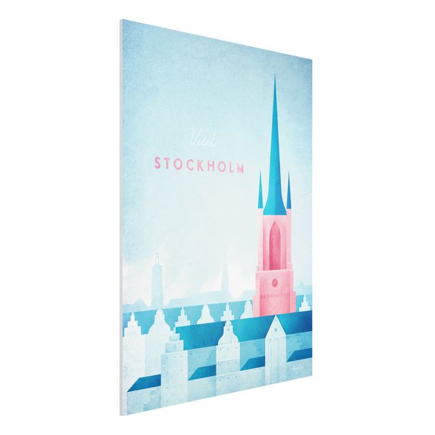 køkken dekorationer Travel Poster - Stockholm