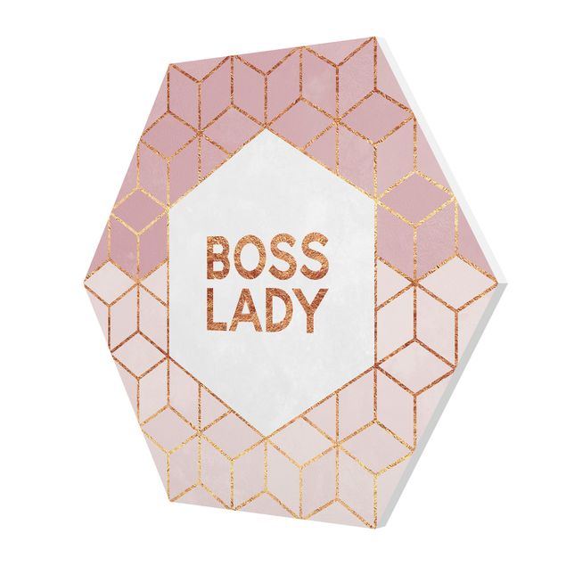 Billeder Elisabeth Fredriksson Boss Lady Hexagons Pink