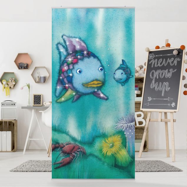 Børneværelse deco The Rainbow Fish - Two Fish Friends Out And About