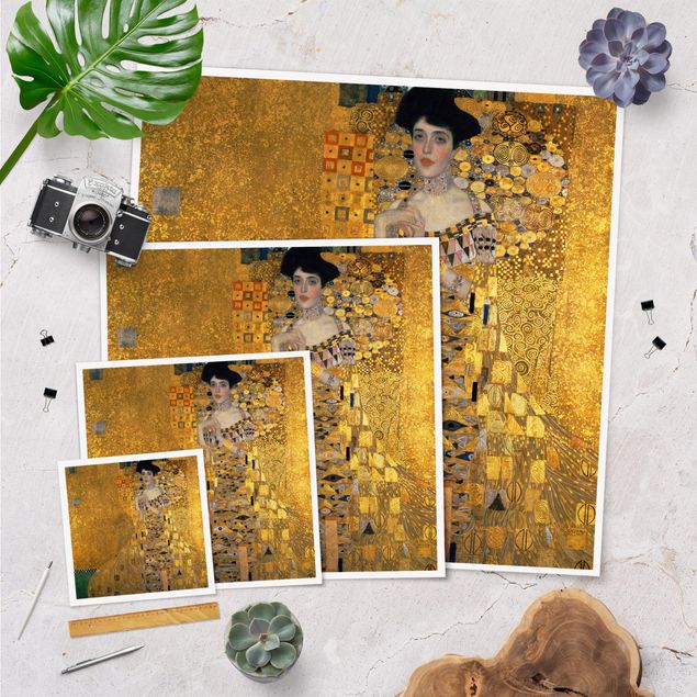 Billeder Gustav Klimt Gustav Klimt - Portrait Of Adele Bloch-Bauer I