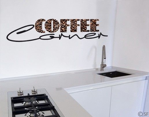 Wallstickers kaffe No.SF828 Coffee Corner