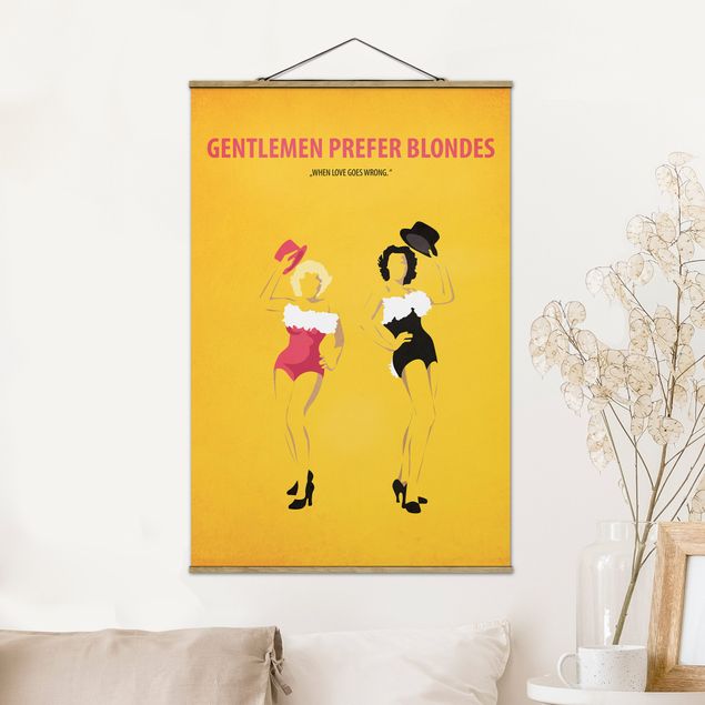 køkken dekorationer Film Poster Gentlemen Prefer Blondes