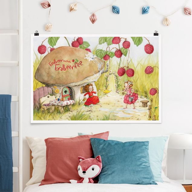 Børneværelse deco Little Strawberry Strawberry Fairy - Under The Raspberry Bush