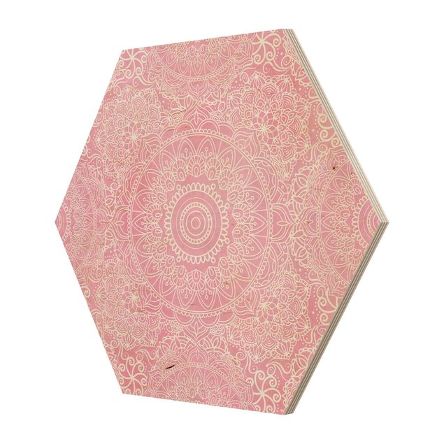Billeder Andrea Haase Pattern Mandala Pink