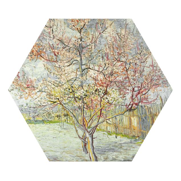 Kunst stilarter Vincent van Gogh - Flowering Peach Trees