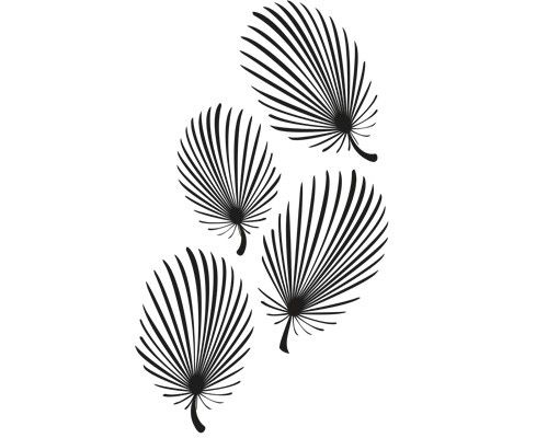 Wallstickers fjedre No.CG100 Feathery