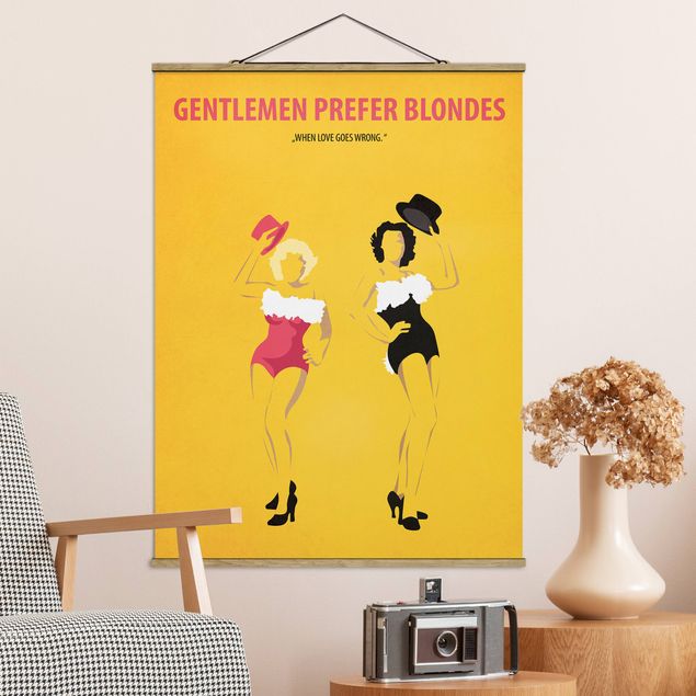 køkken dekorationer Film Poster Gentlemen Prefer Blondes