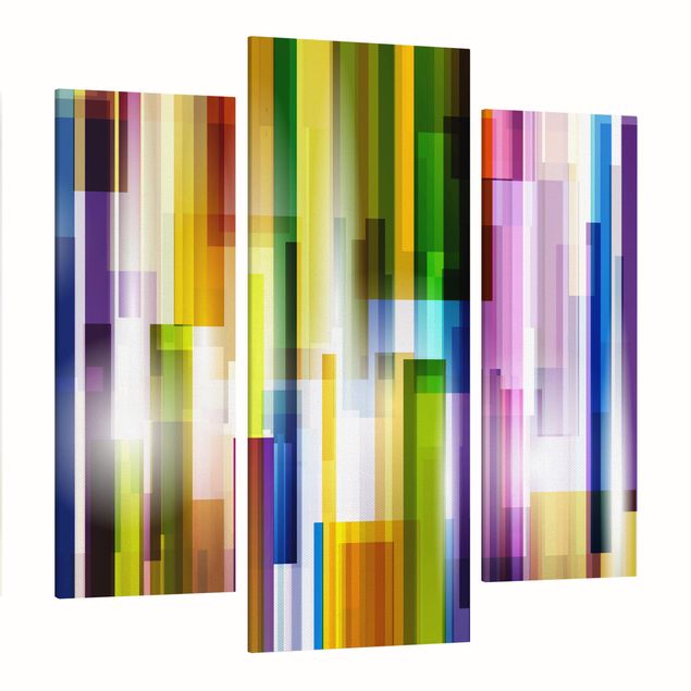 Billeder mønstre Rainbow Cubes