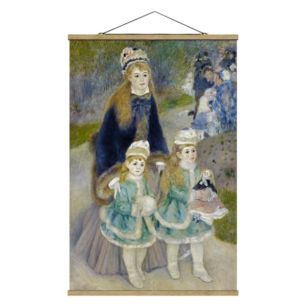 Billeder kunsttryk Auguste Renoir - Mother and Children (The Walk)