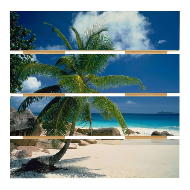 Prints på træ strande Dream Beach