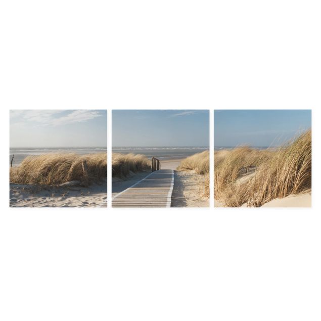 Billeder på lærred strande Baltic Sea Beach