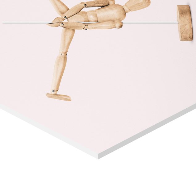 Billeder Pole Dance With Wooden Figure