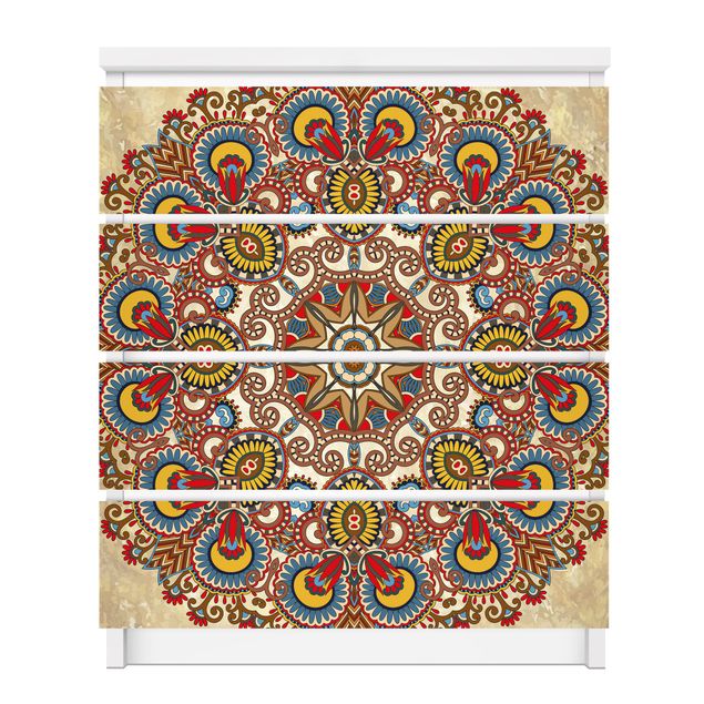 Møbelfolier Coloured Mandala