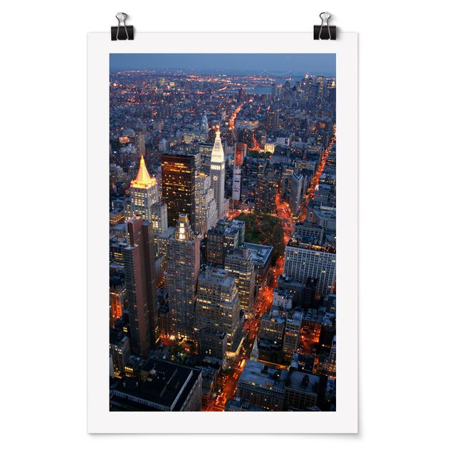 Billeder arkitektur og skyline Manhattan Lights