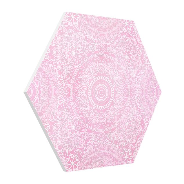 Billeder mønstre Pattern Mandala Pink