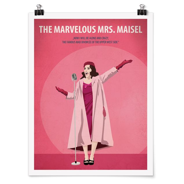 Billeder portræt Film Poster The Marvelous Mrs. Maisel