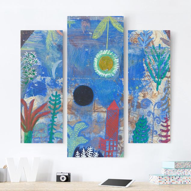 køkken dekorationer Paul Klee - Sunken Landscape