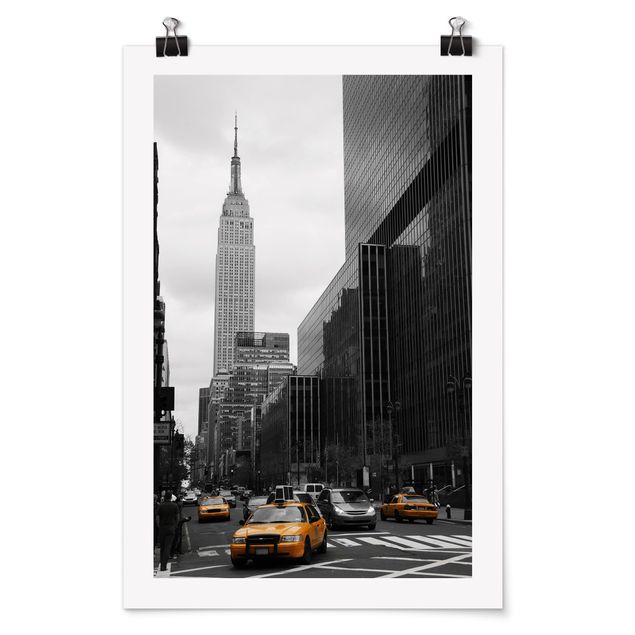 Plakater sort og hvid Classic NYC