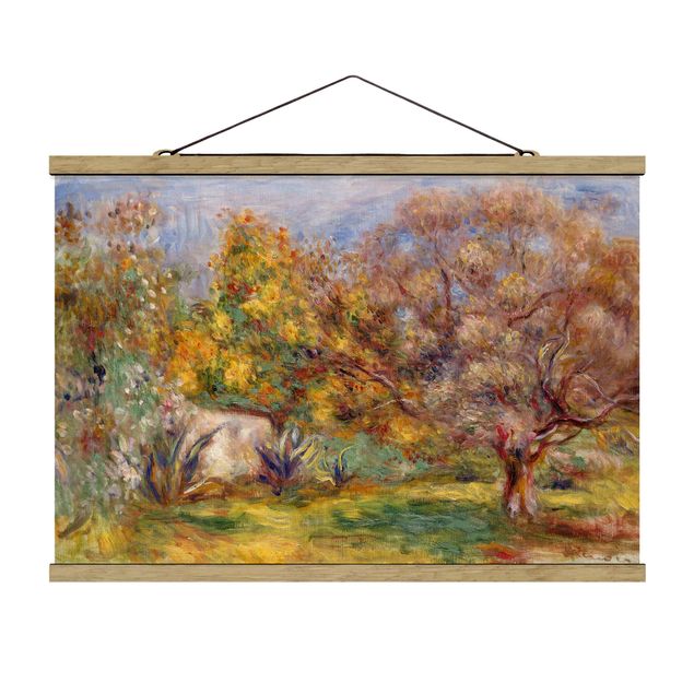 Billeder træer Auguste Renoir - Olive Garden