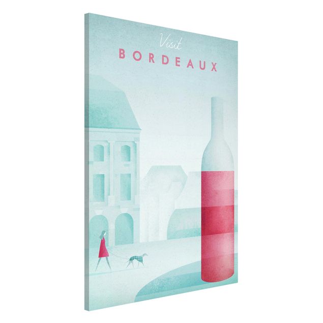 køkken dekorationer Travel Poster - Bordeaux