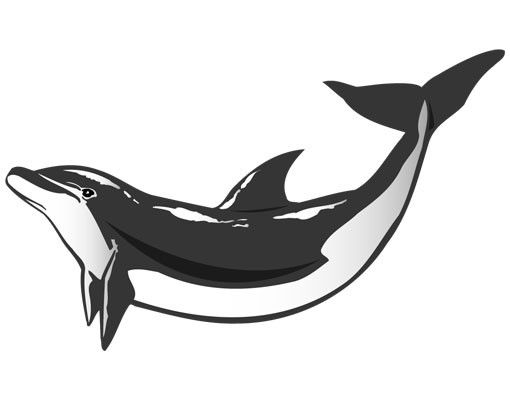 Wallstickers No.TA49 Dolphin