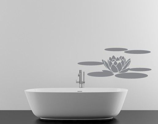 Wallstickers Planter No.UL68 water lily
