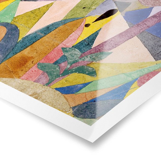 Plakater abstrakt Paul Klee - Mild tropical Landscape