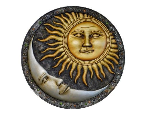 Wallstickers No.459 Sun and Moon