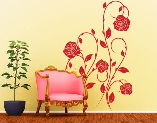 Wallstickers tendrils No.IS74 rose tendril