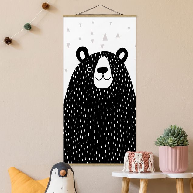 Billeder bjørne Zoo With Patterns - Bear