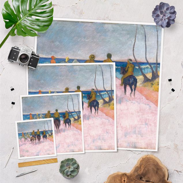 Billeder Paul Gauguin Paul Gauguin - Riders On The Beach