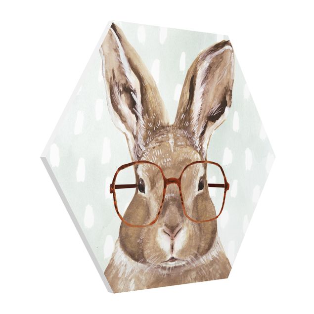 Forex Animals With Glasses - Rabbit