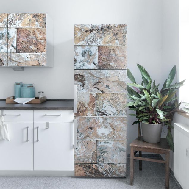 køkken dekorationer Natural Marble Stone Wall