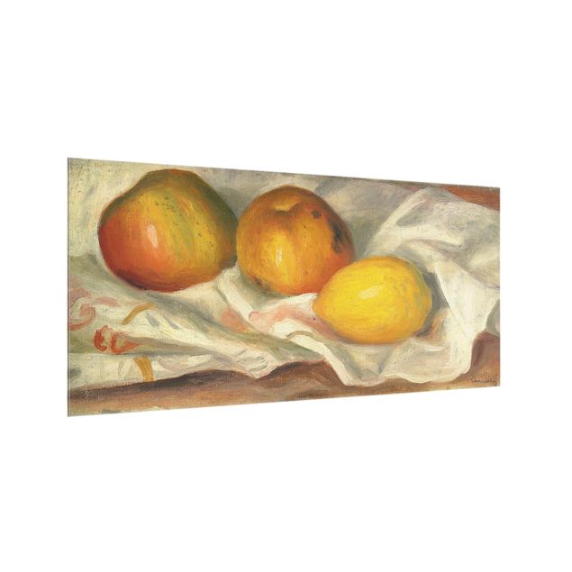 Kunst stilarter Auguste Renoir - Apples And Lemon