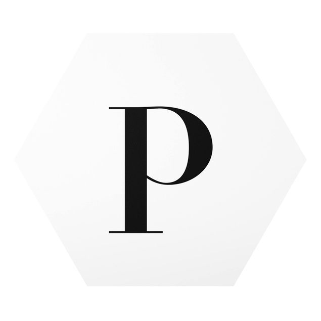 Forex Letter Serif White P