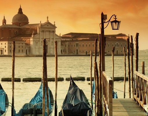 Flise klistermærker Gondolas In Venice